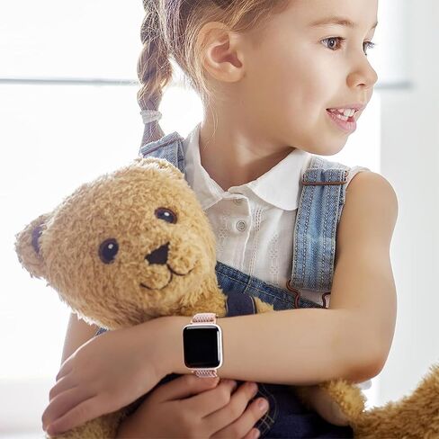 Sunnyson 3 Pack Stretchy Nylon Bands Compatible with Gizmo Watch 3 2 1/Gabb Watch 3 2 1/SyncUP kids Watch/Cosmo JrTrack 3/2 SE/2/1 Smartwatch, Quick Release Breathable Band Replacement for Kids in Saudi Arabia