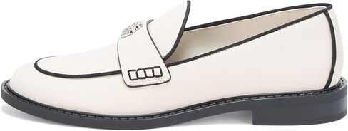 Karl Lagerfeld Paris Women's Rylyn Loafer, Gold, 10 in Saudi Arabia