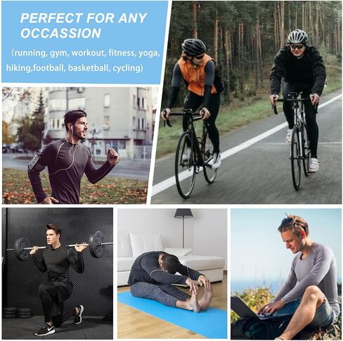 SPVISE 1 or 3 Pack Men's Compression Pants, Athletic Tights Running Leggings Cool Dry Baselayer Bottoms for Sports Basketball in Kuwait