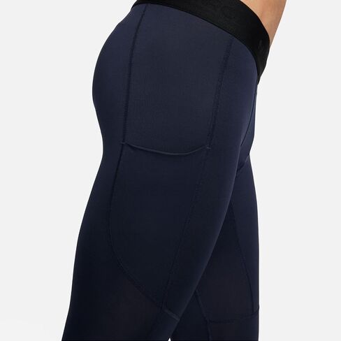 Nike Pro Men's Dri-FIT Fitness Tights (FB7952-451, Obsidian/White) in Saudi Arabia