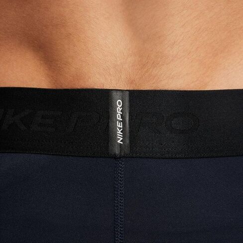 Nike Pro Men's Dri-FIT Fitness Tights (FB7952-451, Obsidian/White) in Saudi Arabia