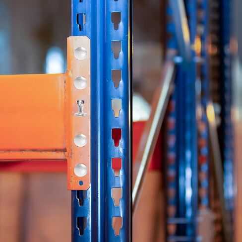 Universal Pallet Rack Drop Pin: 100 Pcs M5x5mm Heavy Duty J Bolt Safety Clip, Cross Beam Locker Drop Pin for Warehouse, Home in Saudi Arabia