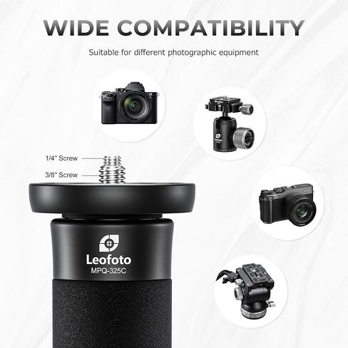 Carbon Fiber Camera Monopod Lightweight Travel Quick Lock System, Maximum Load 40kg, 360° Panoramic Camera Stand, Waterproof System (MPC-366C) in Saudi Arabia