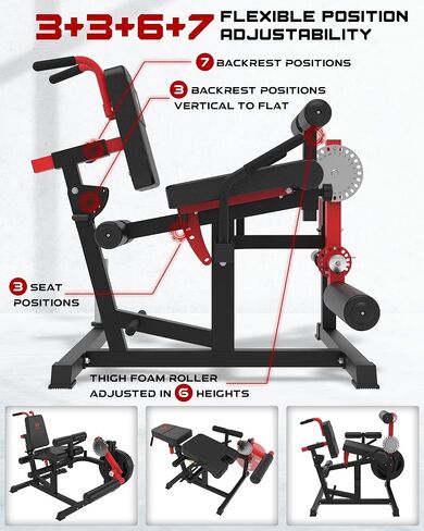 HVO Leg Extension and Curl Machine - Leg Extension Machines for Home Gym Leg Hamstring Workout in Kuwait
