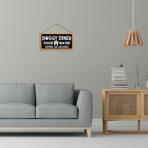 لافتة خشبية معلقة ريفية لغرفة المعيشة، إنه يوم جيد لقضاء يوم جيد، لوحة معلقة على الحائط لديكور المنزل، ديكور باب المطبخ لوازم حفلات عيد الميلاد، هدية فنية خشبية لغرفة النوم -32 in Kuwait