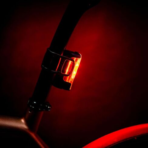 LEZYNE Strip Drive Pro Bicycle USB Rechargeable IPX7 Waterproof 270-Degree Visibility LED Rear Light w/Multiple Solid & Flash Modes | Silicone Rubber Mounting Strap Included - 300/400 Lumens Options in Kuwait