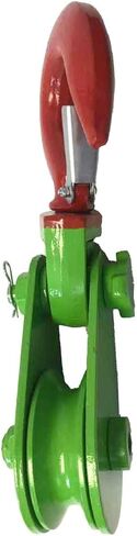 Mytee Products Snatch Block with Hook WLL 8 Ton 8" Sheave 3/4 Inch Wire Rope Wrecker Roll Back Recovery in Kuwait