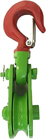 Mytee Products Snatch Block with Hook WLL 8 Ton 8" Sheave 3/4 Inch Wire Rope Wrecker Roll Back Recovery in Kuwait