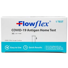 COVID-19 Antigen Home Test kit, 1 Pack, 5 Tests Total. FDA EUA Authorized OTC at-Home Self-Test, Non-invasive Nasal Swab, Easy to Use and No Discomfort, Results in 15 Minutes