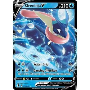 Greninja V - 073/264 - Ultra Rare