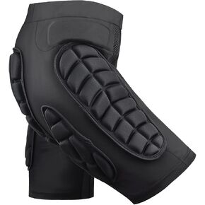 Tentock 3D Protective Hip for Snowboarding，Butt Padded Safety Impact Shorts EVA Protection Pad for Skating Outdoor