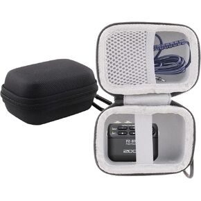 WERJIA Hard EVA Travel Case Fits Zoom F2/Tascam DR-10L/DR-10L Pro Portable Digital Audio Recorder(black)