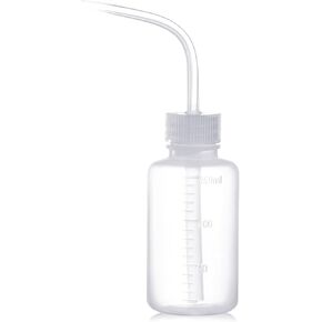 Squeeze Wash Bottles for Tattoo Supplies and Lash Water, 3pcs 150ml/5oz Safety Plastic Empty Washing Bottle for Liquid