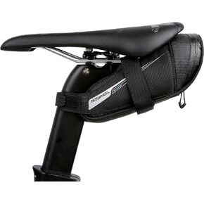 Roswheel Race Series 131432 Ultralight Bike Saddle Bag Bicycle Under Seat Pouch Cycling Wedge Pack for Road Bike, 0.6 Liter Capacity