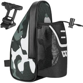 Bike Seat Bag, Bicycle Saddle Bag,Bike Saddle Bag - Waterproof Bicycle Seat Bag with Bottle Holder, Cycling Bag, Bike Bag for all our essentials, bike bags for Mountain Road Bikes