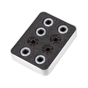 Skateboard Bearings, 16pcs/Set Inline Roller Skate High Speed 608 BSB Bearings Single-Side Ceramic Balls for Skating Shoes