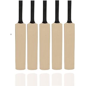 Miniature Cricket Bat Set, 15 in, Poplar Willow, Autograph Signature Bat (Set of 5 Pieces)