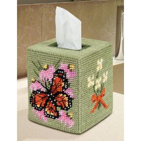 MARY MAXIM Plastic Canvas XSTCH, Monarch Butterfly (7 Count)