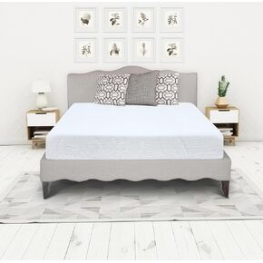 Queen Size 10-Inch, Gel Memory Foam Mattress, Medium Firm Feel, Breathable, Cool Sleep and Pressure Relief, CertiPUR-US Certified, Temperature Balanced