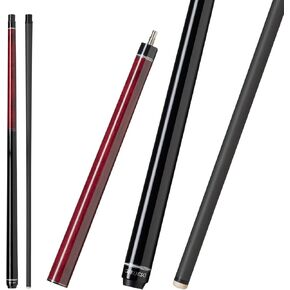 Carbon Fiber Break Cue Pool Stick,3 Piece Breaking Cue Stick,Low Deflection Jump Break Cue,13mm Pro Tip with PU Bag