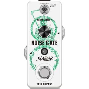 Noise Gate Pedal for Electric Guitar, 2 Modes Effectively Cuts Out Noise Generated By High Gain Effects, Make The Tone Cleaner and Natural