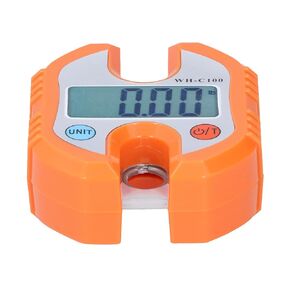 Mini Crane Scale Digital Hanging Scale Handheld 150Kg Mini Crane Scale Portable Weighing Hook Hanging Tool with Double, Industrial Crane Scales (Orange)