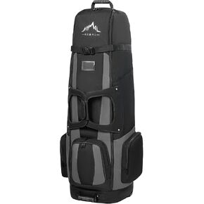 Soft-Sided Golf Travel Bag, Golf Travel Bags for Airlines with Wheels, Golf Travel Covers 900D Wear-Resistant Oxford, Waterproof, Universal Size