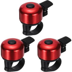 HARFINGTON Bike Bell Aluminum Mini Bicycle Bells with Loud Crisp Clear Sound Bike Ring Bell Bike Accessories for Adults Children Road Mountain Bike