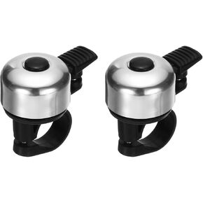 HARFINGTON Bike Bell Aluminum Mini Bicycle Bell with Loud Crisp Clear Sound Bike Ring Bell Bike Accessories for Adults Children Road Mountain Bike
