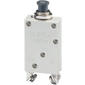 412-K14-LN2-10A, Circuit Breaker; Therm; Push/Pull; Cur-Rtg10A; Panel; 1 Pole; Vol-Rtg 28VDC