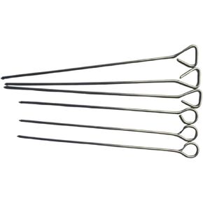 Stainless Steel Potato Nails for Baking Potatoes - Perfect Baked Potato Nails, Potato Spikes for Even Cooking - Potato Nail and Baked Potato Cooker Accessory for Fluffy Baked Potatoes (6 Pcs / 6 IN)