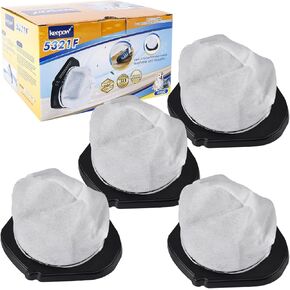 KEEPOW Vacuum Filter Replacement for Shark Cordless Handheld Vacuum SV780 SV75Z SV728N SV726N, Replacement Part# XF769, XSB726N (4 Pack)