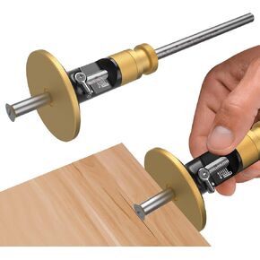 Wheel marking gauge, Newly Unique movable blade,0.2 mm precision,woodworking dovetail scribing gauge, scriber marking tools, essential tools for woodworking projects (Rollable Blade)