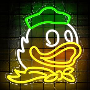 University Neon Sign for Wall Decor University Football Team Neon Light College Team Logo LED Sign for Man Cave Dormitory Bar Club Birthday Gifts for Sport Fans College Student USB Powered(ZKXD387)