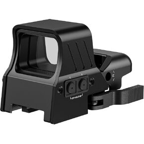 MidTen 1X22X33 Red Green Dot Sight 4 Reticles Reflex Sight Quick Detach Mount 20mm Rail