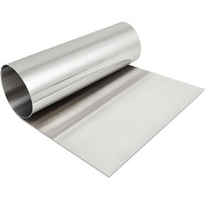 430 Stainless Steel Sheet Metal 48 x 120 Inches 24ga Metal Plates Panel #4 Brushed Finish for Magnetic Mount Board Wall Food Truck Restaurant Crafting Kitchen Floor Trailer Garage Gym