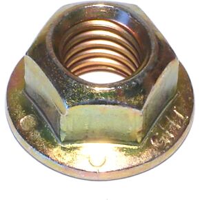014973271831 Grade 8 Coarse Hex Flange Nuts, 1/2-13, Piece-8, Yellow