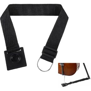 قابل للتعديل التشيلو Endpin مرساة العالمي التشيلو سدادة عدم الانزلاق سدادة O-حلقة سميكة وسادة مطاطية نهاية طرف غطاء مسند حامل حامل التشيلو جهاز مضاد للانزلاق مناسب لجميع حوامل أرجل الكرسي تقريبًا (أسود) in Kuwait