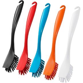 Ikea Easily Handable Orange Dish-Washing Brush (Pack of 4)