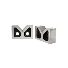Cast Iron V Block 100 x 75 x 38 mm Pair - V-Blocks Set Ground - Machinist Tool