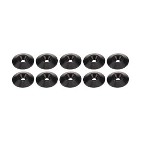 Allstar Performance Allstar PerformanceCountersunk Washer Black #10 10pk