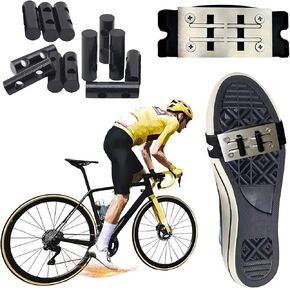 Bicycle Cycling Shoe Cover Sole Flint Friction Spark Boot Pad Sport Footwear Sliders Plate E-Bike Accessory Outdoor Tool