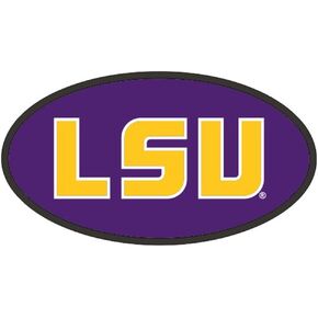 Craftique LSU Tigers Plastic Hitch Cover