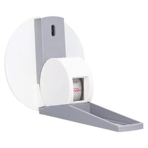 Wall Mounted Height Measuring Tape 220cm Metric Height Meter Growth Ruler with Wall Plate for Home and Clinics
