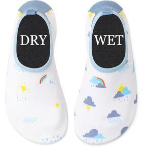 Water Shoes for Kids,Swim Shoes Boys Color Changing Cartoon,Girls Beach Shoes,Toddler Aqua Socks Zapato de Agua para Niños