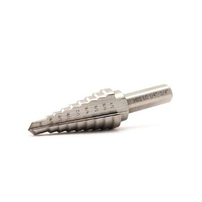 TEMO M35 Cobalt Double Flute Step Drill, 9 Size From 1/4 Inch To 3/4 Inch, 3/8 Inch Shank