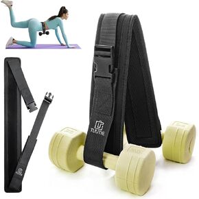 Hip Thrust Machine Hip Thrust Belt - Adjustable Ergonomic Design for Glute Activation, Safe Weight Distribution for Hip Thrust and Versatile Exercise Adaptability