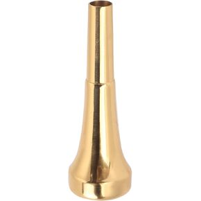Brass Trumpet Mouthpiece,Golden Trumpet Mouthpiece Bright Tone Instruments Mouthpiece Musical Instruments Accessories for Beginners and Professional Players(7C)