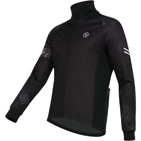Steep Warm Cycling Jacket for Men, Windproof, Waterproof, with fleece lining, cycling sports wear for winter