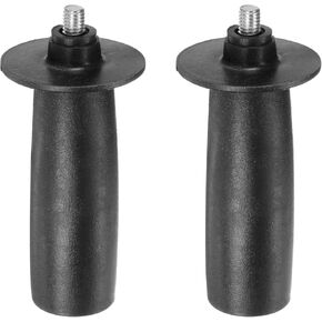 HARFINGTON 2pcs Angle Grinder Side Handle 10mm Thread 141mm Length Plastic Angle Grinder Handle Replacement Auxiliary Sander Handle Tool
